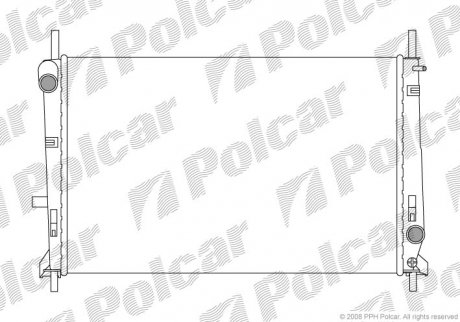 Радіатори охолодження POLCAR 321708-3