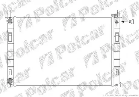 Радиаторы охлаждения POLCAR 321208-3