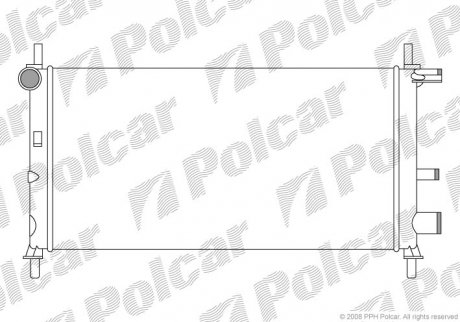 Радіатори охолодження POLCAR 321008A6