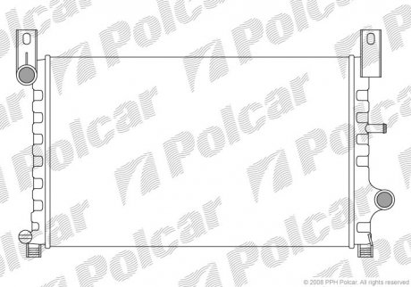 Радіатори охолодження POLCAR 320908-2