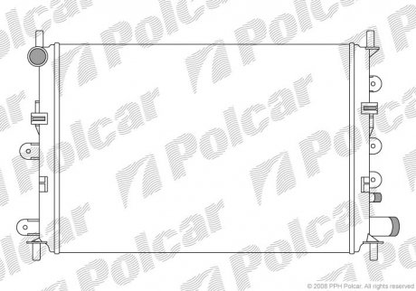 Радіатори охолодження POLCAR 320608-8