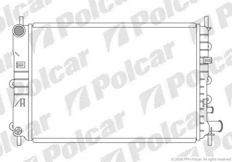 Радиаторы охлаждения POLCAR 320608-3