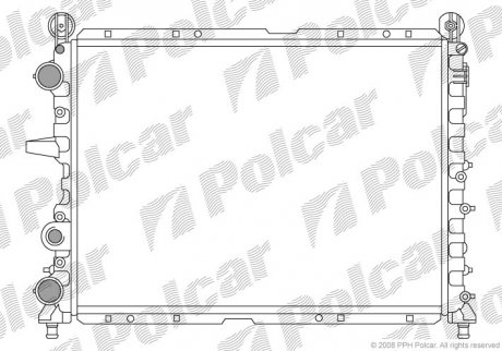 Радиаторы охлаждения POLCAR 302608A5