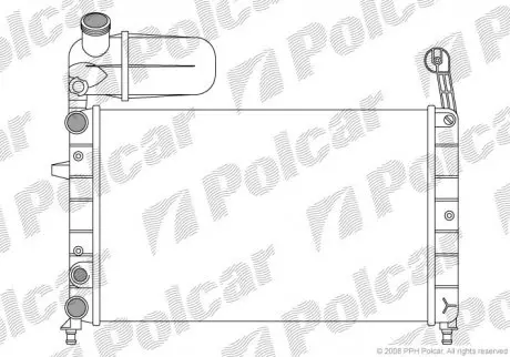 Радіатори охолодження POLCAR 302608-1