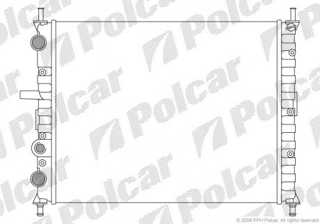Радіатори охолодження POLCAR 301808-3