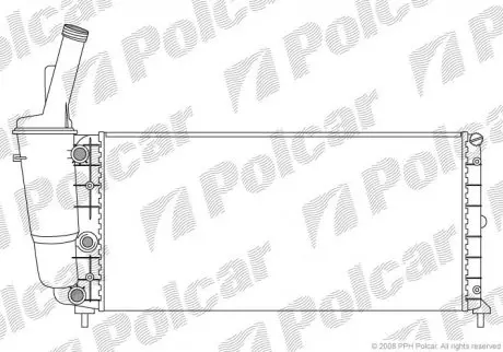 Радиаторы охлаждения POLCAR 301708-0