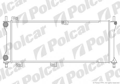 Радиаторы охлаждения POLCAR 300408-3