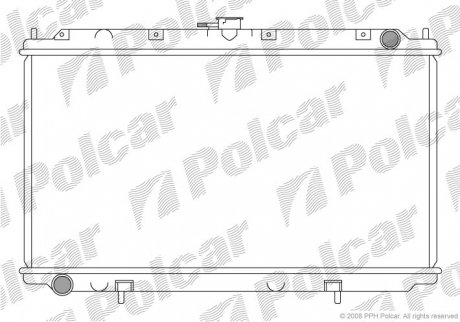 Радіатори охолодження POLCAR 273208-2 (фото 1)