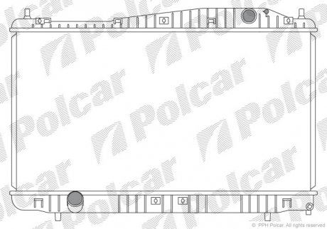 Радіатори охолодження POLCAR 251108-1 (фото 1)