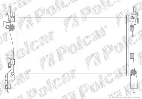 Радіатори охолодження POLCAR 239108-2