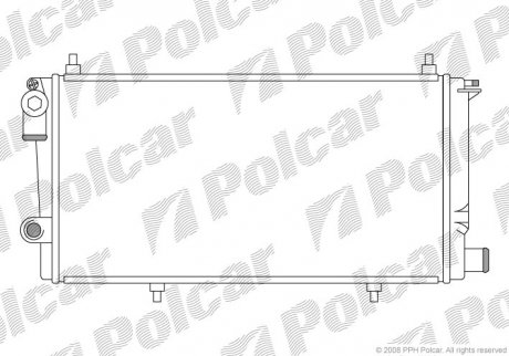 Радіатори охолодження POLCAR 239008A5