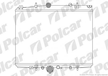 Радиаторы охлаждения POLCAR 233208-7 (фото 1)