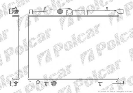 Радиаторы охлаждения POLCAR 232808-1