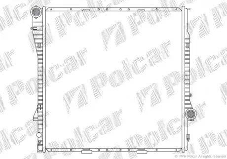 Радіатори охолодження POLCAR 205008-1