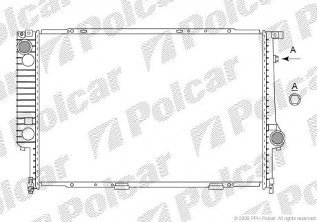 Радиаторы охлаждения POLCAR 203208-3