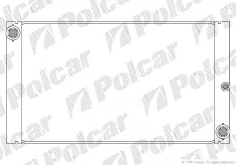 Радіатори охолодження POLCAR 2023081X (фото 1)