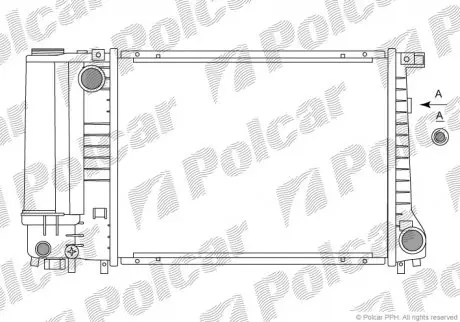 Радіатори охолодження POLCAR 200708A1