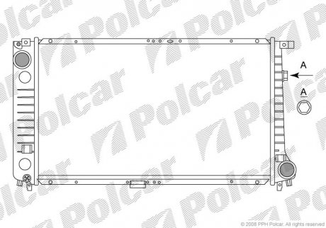 Радіатори охолодження POLCAR 200708-6