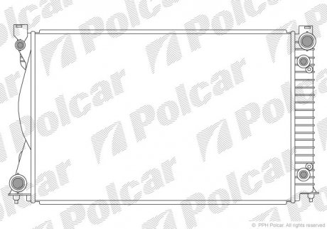 Радіатори охолодження POLCAR 133808-7