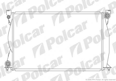 Радіатори охолодження POLCAR 133808-6 (фото 1)