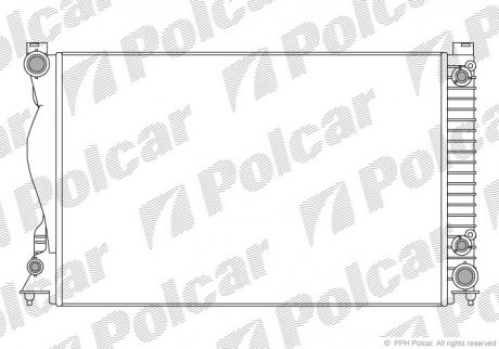 Радіатори охолодження POLCAR 133808-2