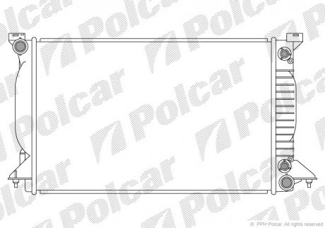 Радіатори охолодження POLCAR 133508-2 (фото 1)