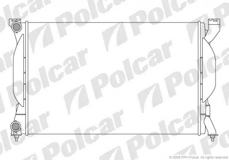 Радіатори охолодження POLCAR 133408-3 (фото 1)