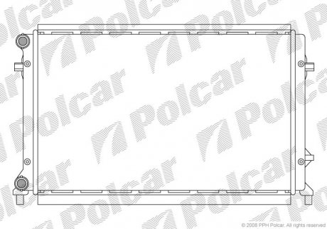 Радиаторы охлаждения POLCAR 133108-1