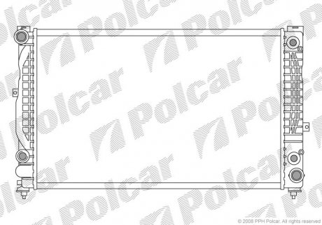 Радіатори охолодження POLCAR 132408A6