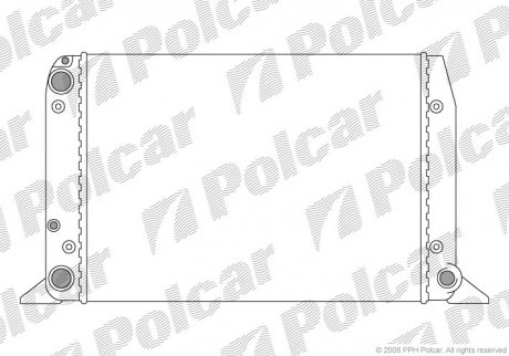 Радіатори охолодження POLCAR 130708-1 (фото 1)