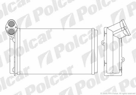 Радіатори обігріву POLCAR 9550N8-3