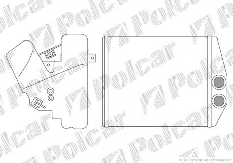 Радиаторы обогрева POLCAR 5518N8-2