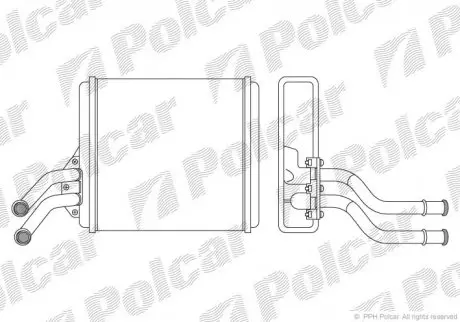 Радиаторы обогрева POLCAR 9044N8-1