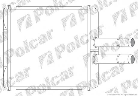 Радіатори обігріву POLCAR 2912N8-1