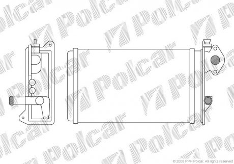 Радіатори обігріву POLCAR 9565N8-1