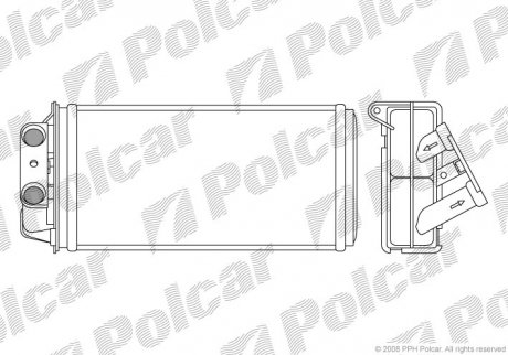 Радіатори обігріву POLCAR 3005N8-2 (фото 1)