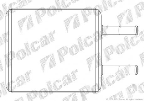 Радіатори обігріву POLCAR 4005N8-1