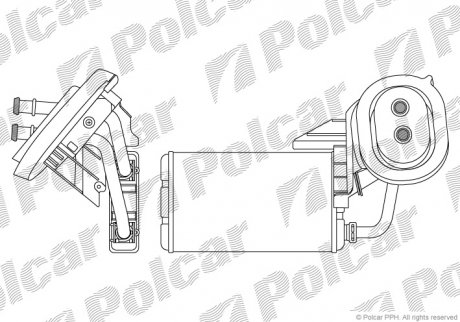 Радіатори обігріву POLCAR 6041N8-2 (фото 1)