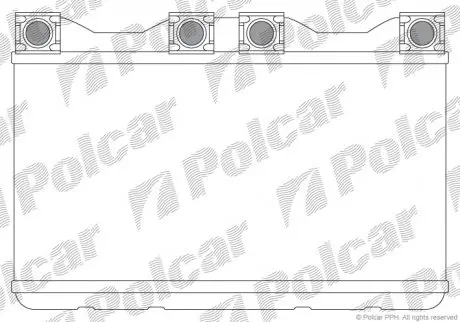 Радіатори обігріву POLCAR 2022N8-1