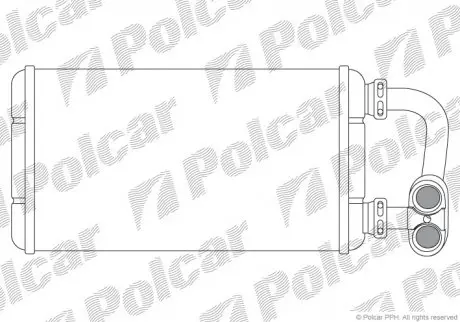 Радиаторы обогрева POLCAR 2007N8-4