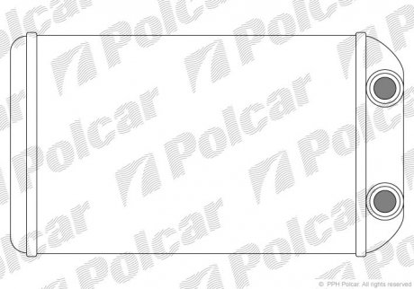 Радіатори обігріву POLCAR 8112N8-1 (фото 1)