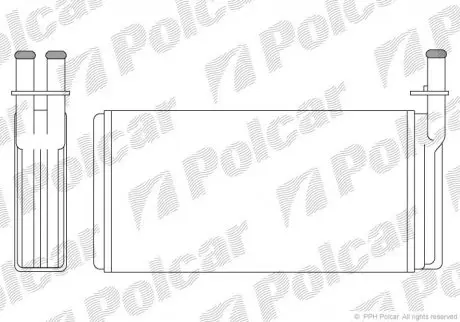 Радиаторы обогрева POLCAR 6521N8-1