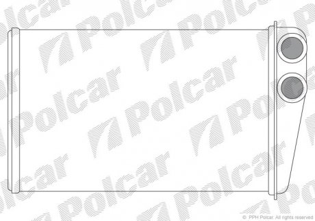 Радиаторы обогрева POLCAR 6012N8-2 (фото 1)