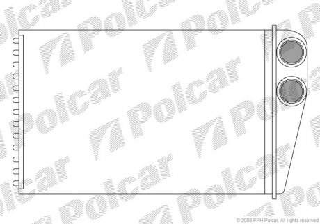 Радіатори обігріву POLCAR 6012N8-1 (фото 1)