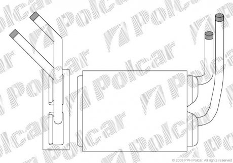 Радіатори обігріву POLCAR 6003N8-1 (фото 1)