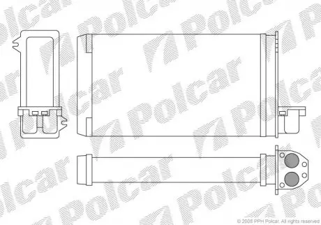 Радиаторы обогрева POLCAR 5722N8-1