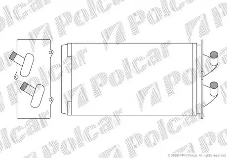 Радиаторы обогрева POLCAR 3001N8-1