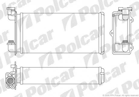 Радіатори обігріву POLCAR 2005N8-1