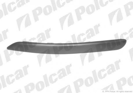 Молдинг бампера POLCAR 812607-6