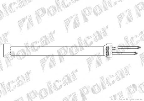 Радиаторы масла POLCAR 9582L82X (фото 1)